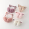 Creative Korean-Style Earmuffs for Winter: Quicksand Cat Ear Plush Ear Warmers, Cute Ear Protection for Adults, Wholesale