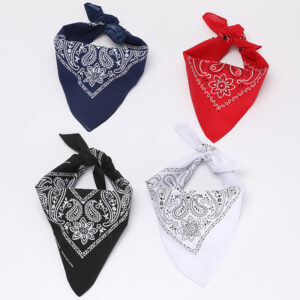 主图-02 100% Polyester Sports Paisley Headscarf & Face Cover | Polyester Paisley Head Wrap | Multi-Functional Small Square Scarf for Cycling & Outdoor Use | Wholesale Available