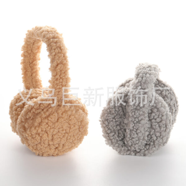 New Winter Plush Earmuffs | Student-Friendly & Stylish Solid-Color Earmuffs | Cute Design | Warm & Simple Ear Protector Essential | Wholesale Available