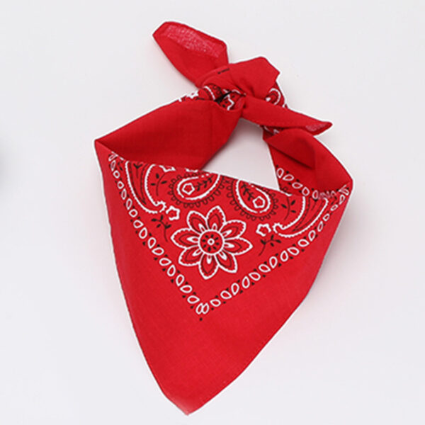 100% Polyester Sports Paisley Headscarf & Face Cover | Polyester Paisley Head Wrap | Multi-Functional Small Square Scarf for Cycling & Outdoor Use | Wholesale Available