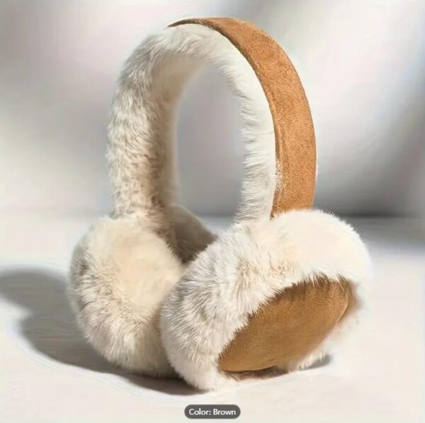 New Korean-Style Earmuffs for Autumn & Winter | Maillard-Inspired Warm Earmuffs | Foldable & Portable | Cold-Proof & Frost-Resistant Plush Earmuffs