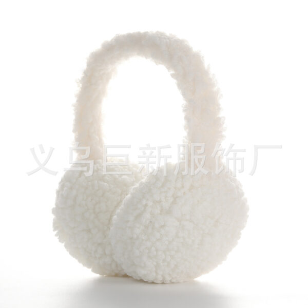 New Winter Plush Earmuffs | Student-Friendly & Stylish Solid-Color Earmuffs | Cute Design | Warm & Simple Ear Protector Essential | Wholesale Available
