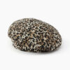 Best-Selling Retro Leopard Print Beret | Stylish Y2K-Girl Beret for Spring & Summer | Plus-Size Fit, Face-Framing Design | INS-Inspired Niche Hat